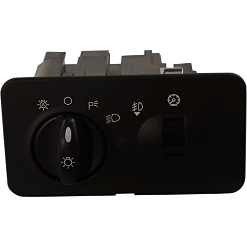 MyParts Headlight Switch Compatible with 2002-2004 Ford F-250 Super Duty