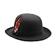 MivBuks Bowler Hut Herren Melone für Damen Zylinder Hut Filzhut Melonenhut Derby Top Hat für Fasching Cosplay Karneval Halloween (DE/NL/SE/PL, Alphanumerisch, L, Schwarz)