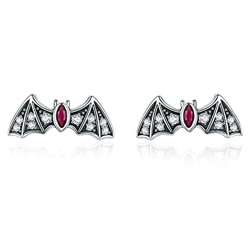 Boucles d'oreilles chauve-souris en argent 925, le cadeau idéal pour femme audacieuse