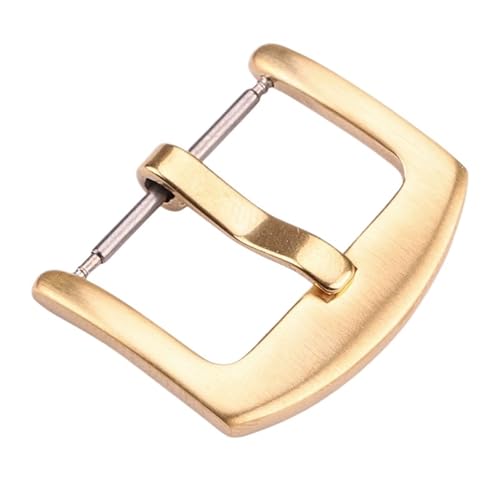 [X] 20vohobNXeXX`[ߋ18mm 20mm 22mm 24mmVo[ubNS[hANZT[ NXv(Gold Brushed,20mm)