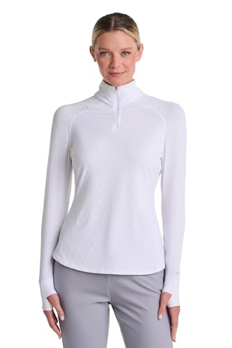 Coolibar UPF 50+ Women's Arabella Quarter-Zip - Sun Protective