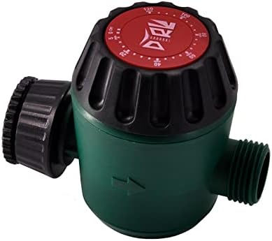 DTRK Sprinkler Timer, Mechanical Water Timer for Outdoor Garden Hose Faucet, Single Outlet Automatic Shut Off Water Hose Timer for Yard, Lawn, Pool, Drip Irrigation Control System