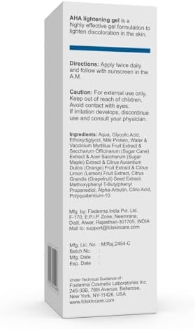 FCL AHA lightening gel 30ML