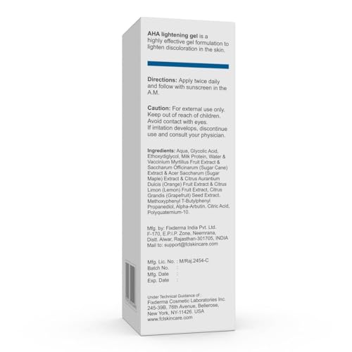 FCL AHA lightening gel 30ML