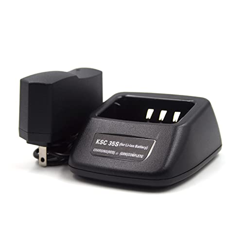 Chargeur KSC-35s pour réparer les pannes de batterie Kenwood TK-2200L et KNB-65L