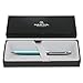 Sheaffer Sentinel Turquoise Ballpoint Pen with Chrome Trim