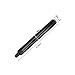 Torch Lighters,Long lighter Portable Metal Detachable Inflatable Jet Lighter (Black)