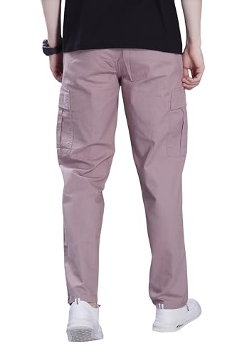 Image of DIVISIVE Men's Loose Fit Linen Blend Cotton Cargo Pants