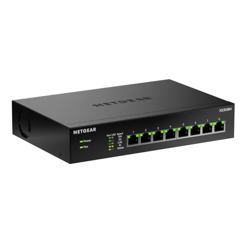 Image of NETGEAR 8-Port 10G /Multi-Gigabit Ethernet Unmanaged Switch