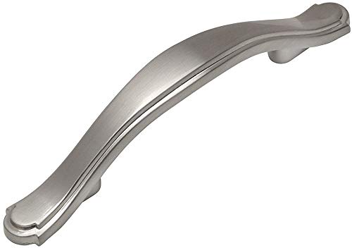 Cosmas 25 Pack 8816SN Satin Nickel Cabinet Hardware Handle Pull - 3" (76mm) Hole Centers