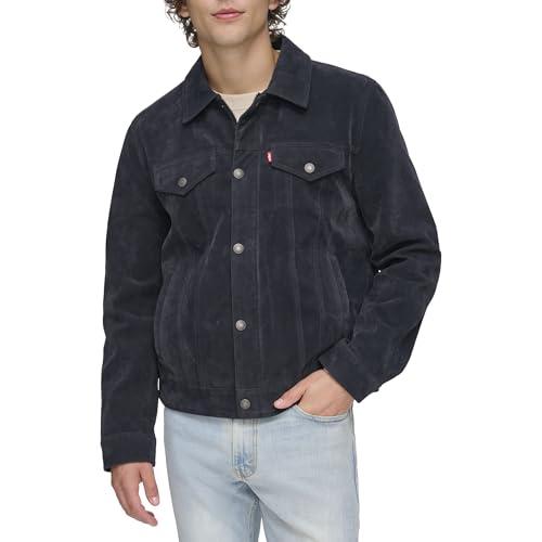 Image of Levi's Men's Faux Leather Classic Trucker Jacket