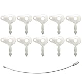 Lot de 10 clés d'équipement pour chargeuse compacte Ford Skytrak, Chippers Vermeeer, Mas...