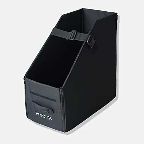 Vincita Keeper Box for Brompton Folding Bicycle - Folding Bike Storage Solution - Suitable For Brompton Bike - Keep The Bike Vertical In The Car Trunk To Save Space And Avoid Damange - Integrated Cover