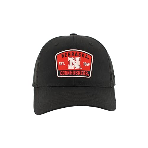 Gorra Snapback Negra Nebraska Cornhuskers NCAA Oficial miniatura 2