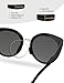 Bowyer 1 Pair Replacement Nose Pads Compatible with Oakley Frogskins Range/Top Knot/HSTN/Side Swept/Spindrift/Wildrye/Sielo Sunglass-Black