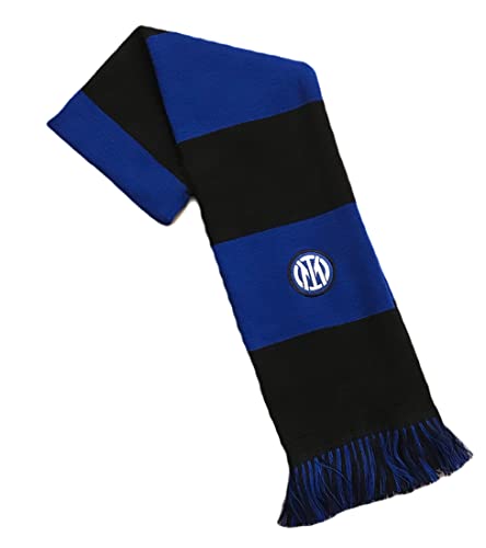  CALCIOGADGETS SCIARPA INTER UFFICIALE LOGO NUOVO 2021 TUBOLARE NERAZZURRA FASCE SCTINFA011