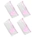 Produktbild iSuperb 4 pcs Federmäppchen, Studenten Mäppchen, Schlamperbox,Pencil Case, Schuletui,Schulmäppchen,Mäppchen teenager mädchen,Transparent Pouch Make-up Tasche für Mädchen (4 pcs Federmäppchen)