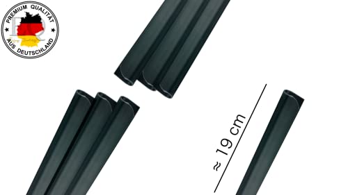 100-teiliges Sichtschutz Befestigungsset - Clips & Drähte Für Sichtschutzmatten