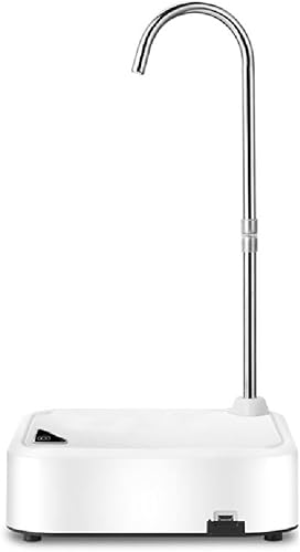 Dispensador de agua portátil de dos víasUtiliza flujo de agua rápido Columna de agua giratoria Funcionamiento de bajo ruido para campings Bomba de