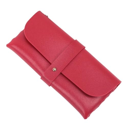 Sac à lunettes épais en cuir synthétique souple et pochette de protection pour solaires