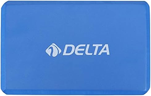 Delta Yoga Blok Yoga Köpüğü Eva Yoga Bloğu Yoga Block, Mavi - Görsel 4