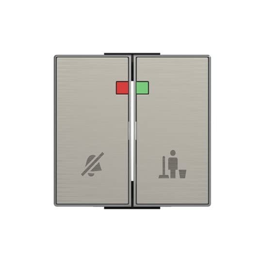Couvercle interrupteur acier inoxydable NIESSEN 8544.4 AI SKY