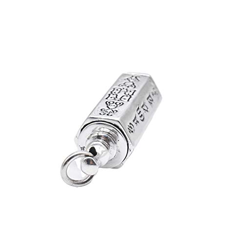 Boîte de prière en argent sterling 925 ciselé main - 4