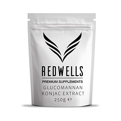 REDWELLS Pure Glucomannan Powder 250g Cover