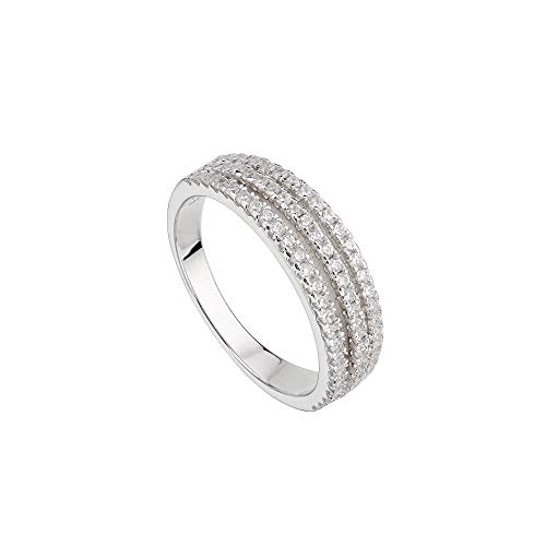 Anillo ITEMPORALITY bague argent femme fine tendance et minimaliste