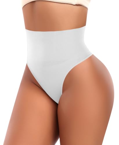 Image of Werena Tummy Control Thong Shapewear for Women Seamless Shaping Novelty Thong Panties Body Shaper Underwear