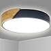 Kimjo LED Lámpara de Techo 24W, 2400LM Moderna Plafón Techo 6000K Blanco frio Luz LED Techo, Redondo Ø30cm Luces LED Techo, Para Habitacion Cocina Sala de Estar Dormitorio Pasillo Comedor Balcón etc