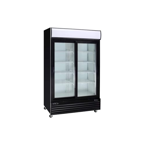 Kool It KSM-42 Two 2 Glass Door Reach In Refrigerator / Cooler