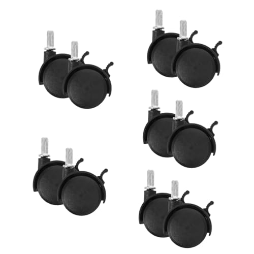 Roulettes pour meubles lot de 5 pour étendoir à linge et petit mobilier mobile