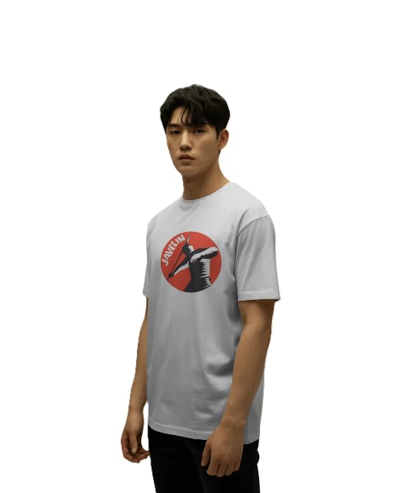 VASAL EliteForm Unisex Workout T-Shirt: Dotted Moisture Control & Breathable Fabric for Gym & Training (in, Alpha, S, Regular, White)