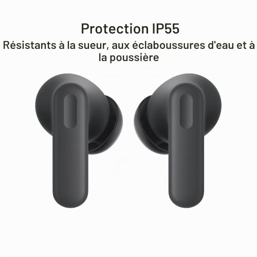 Casque True Wireless OPPO Enco Buds3 Pro – 54h Autonomie, Bluetooth 5.4, IP55 - vue 5