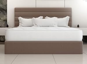 eXtreme comfort ltd Cooltouch Colours White Shorty Mattress - 75x175cm, 18cm deep. Memory Foam and Coil Spring Hybrid, Plush Comfort, UK Made Mattress in a Box