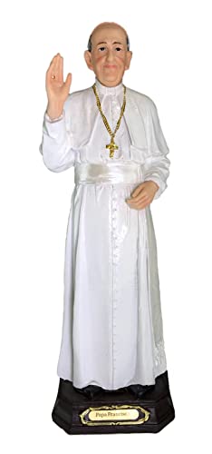 El Papa Francisco Statue 12' Inch Tall
