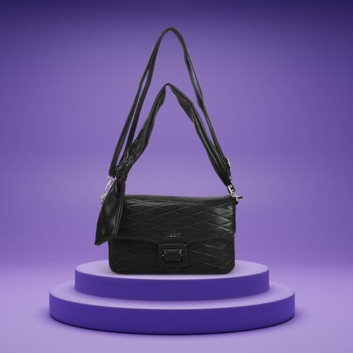 Image of Mochi Women Casual PU Soft Body Magnet closure Quilted Shoulder Bag