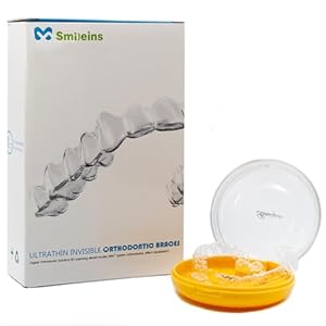 Custom Retainer, Nearly Invisible, Clear Retainers for Top and Bottom Teeth – Two (2) Guards