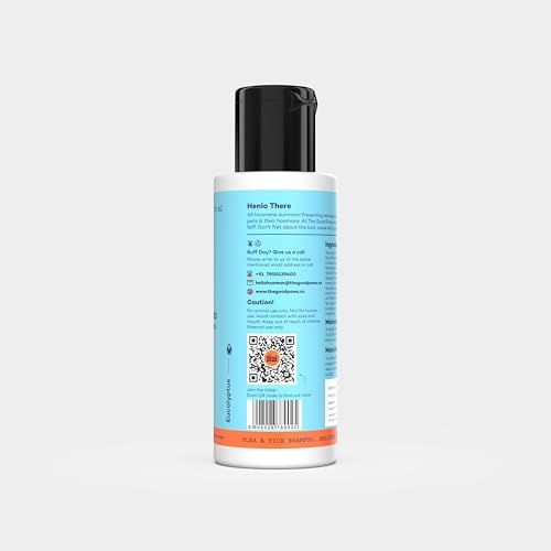 Image of Anti tick Shampoo for Dogs | 50 Ml | Flea and Tick Shampoo | with Eucalyptus & Lemongrass Oil