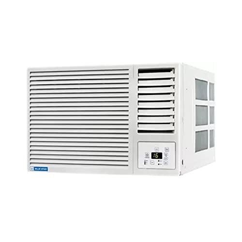 Image of Blue Star 0.8 Ton 3 Star Fixed Speed Window AC (Copper, Turbo Cool, Humidity Control, Hydrophilic Blue Fins, Dust Filters, Self-Diagnosis, WFA309GN, White), Free 1 Year Extended warranty