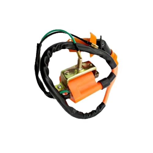 Soporte de bobina de encendido naranja para ATV y Go Kart de 50cc a 125cc