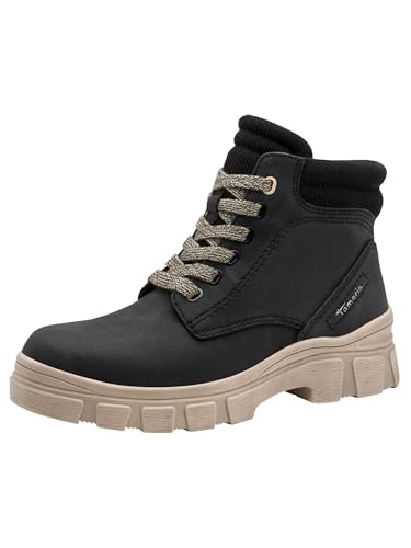 Bottines lacées Tamaris 1-25913-45 pour femme au style plat confortable