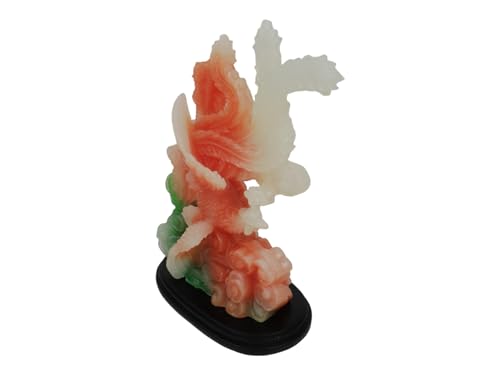 Estatua colorida de Fénix Feng Shui de 5.5 pulgadas miniatura 3