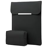 Diseño delgado permite llevar esta funda para portatil solo o ponerla en otra bolsa, Ligero y duradero