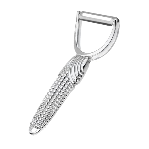 WEKADRIN Sbucciatore in Alluminio Utensile Multifunzione per Rimuovere Chicchi Puliti Danneggiare Strumento Leggero e Robusto per Cucina Verdure e Frutta