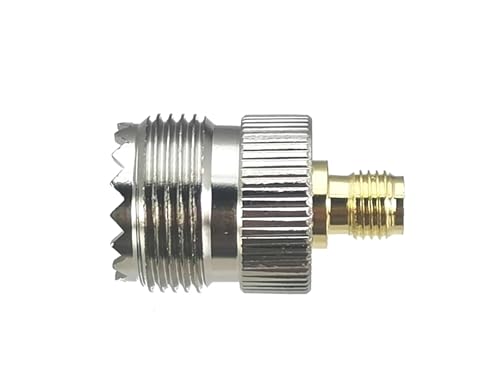 Conector SMA hembra a UHF SO239 hembra en pack de 10 unidades para cable coaxial 3