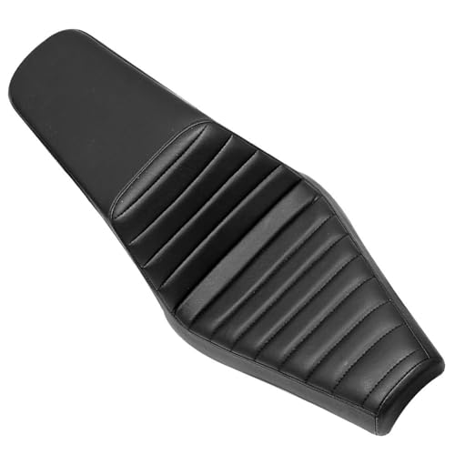 Selle de moto noire avec coussin conducteur et passager confort pour Bolt 950
