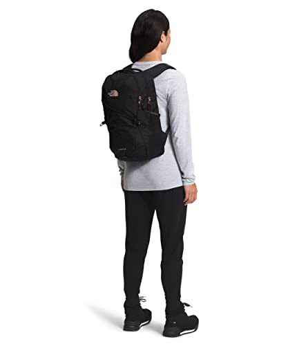 Image of THE NORTH FACE Women's Every Day Jester Laptop Backpack, TNF Black /Burnt Coral Metallic 1, One Size