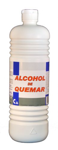CUADRADO - Alcohol De Quemar Cuadrado 1 L